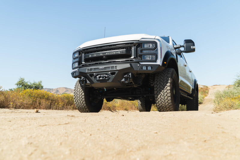 Ford F-250 Front Bumper - DV8 Offroad - Spec Series - Micro-Texture Black - `23-`26